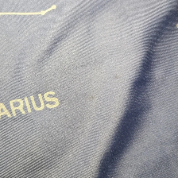 J. Crew Astrology / Astrological Scarf in White and Pale Blue - Picture 4 of 4